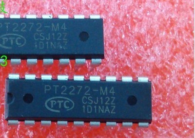 PT2272-M4PT2272DIP-18無線發(fā)射接收芯片-51電子網-深圳市納彩電子